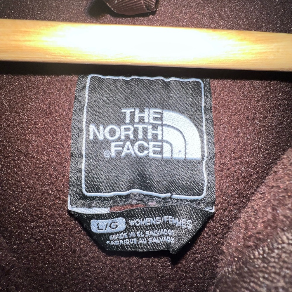 The North Face Maroon Denali Fleece - Women’s Large - Picture 3 of 4